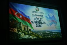 В Хачмазе состоялось мероприятие "Наш суверенитет вечен" (ФОТО)