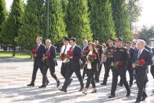 В Хачмазе состоялось мероприятие "Наш суверенитет вечен" (ФОТО)