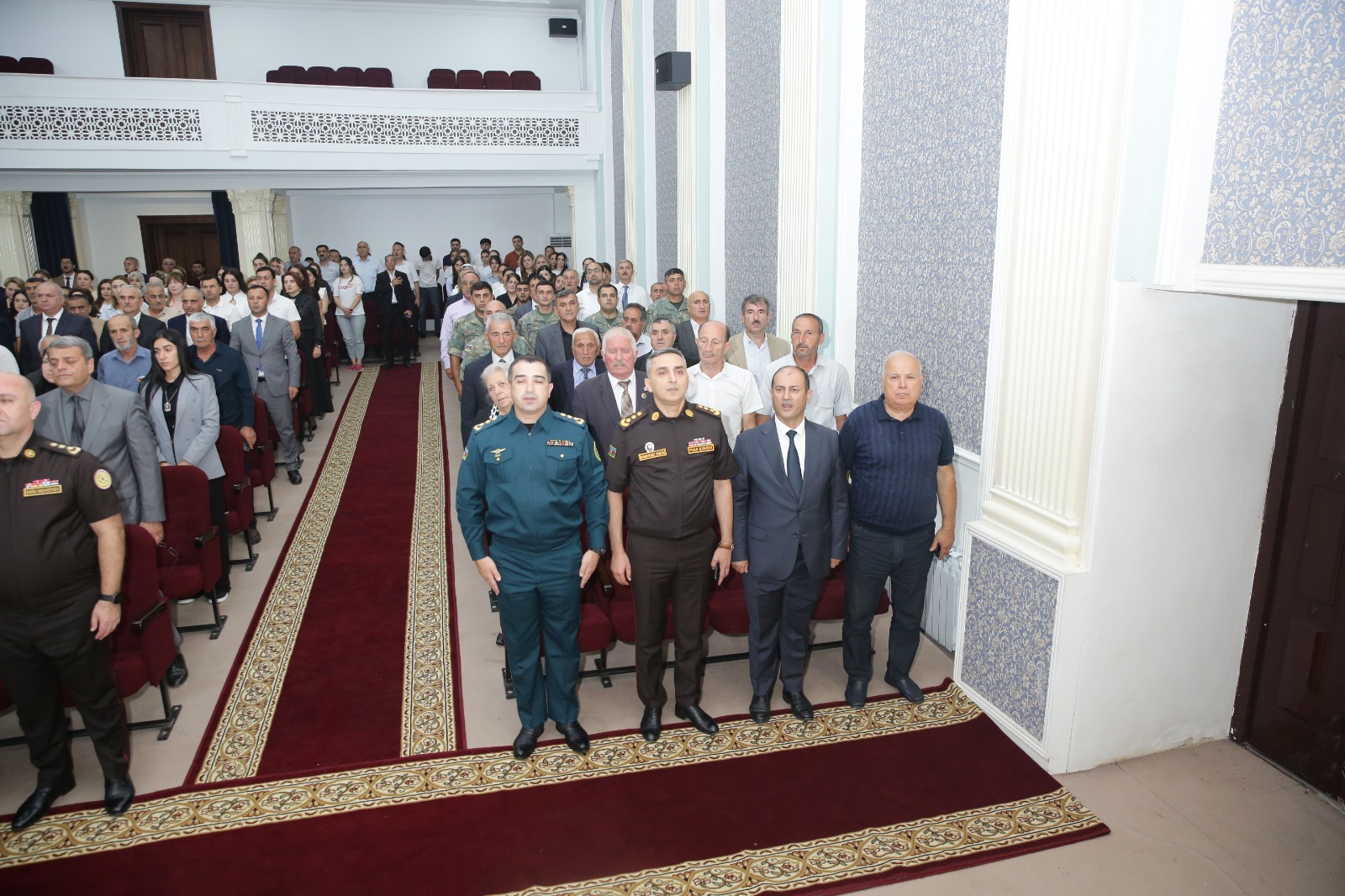 В Хачмазе состоялось мероприятие "Наш суверенитет вечен" (ФОТО)