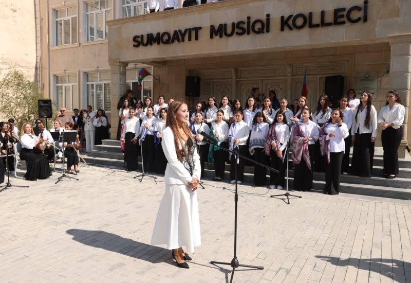 В Сумгайытском музыкальном колледже отметили День национальной музыки (ФОТО)