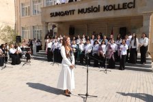 В Сумгайытском музыкальном колледже отметили День национальной музыки (ФОТО)