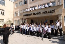 В Сумгайытском музыкальном колледже отметили День национальной музыки (ФОТО)