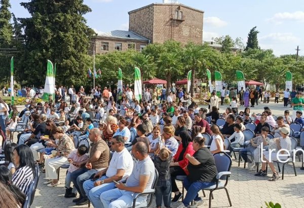 В честь Дня города Ходжавенд проводится общественно-культурное мероприятие (ФОТО)
