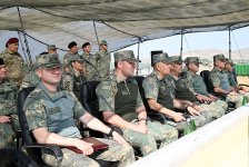 Закир Гасанов ознакомился с передовой оперативной базой роты КОВ Управления военной полиции (ФОТО/ВИДЕО)