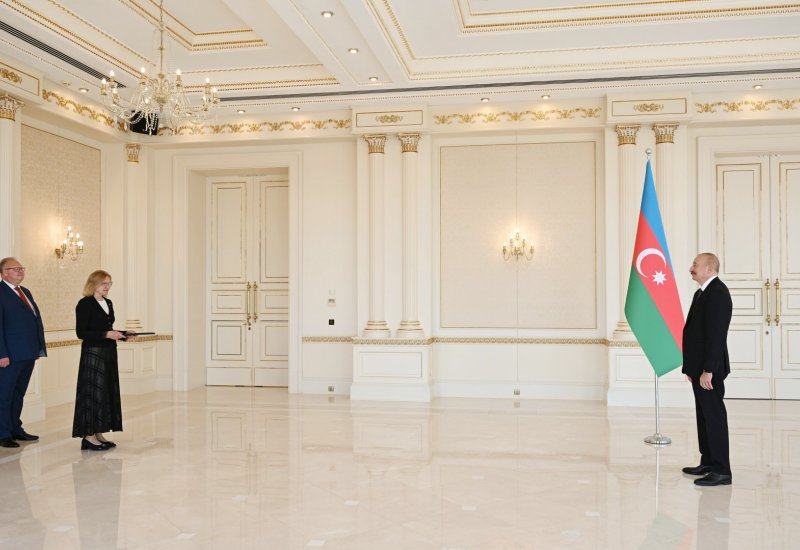 Президент Ильхам Алиев принял новоназначенного посла Эстонии в Азербайджане (ФОТО/ВИДЕО)