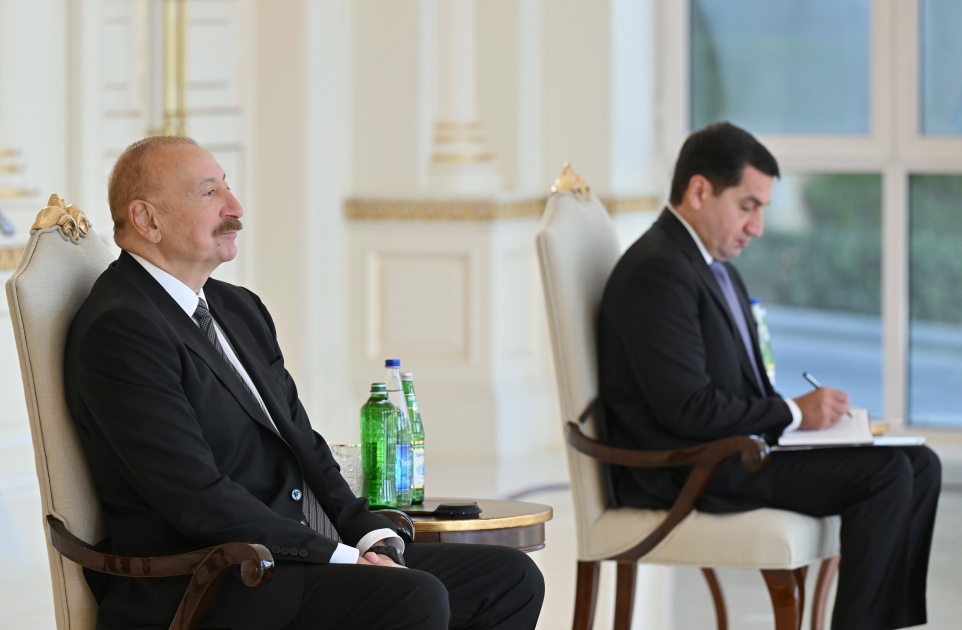Президент Ильхам Алиев принял новоназначенного посла Эстонии в Азербайджане (ФОТО/ВИДЕО)