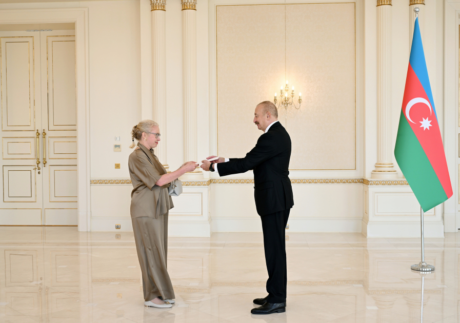 Президент Ильхам Алиев принял новоназначенного посла Швеции в Азербайджане (ФОТО)