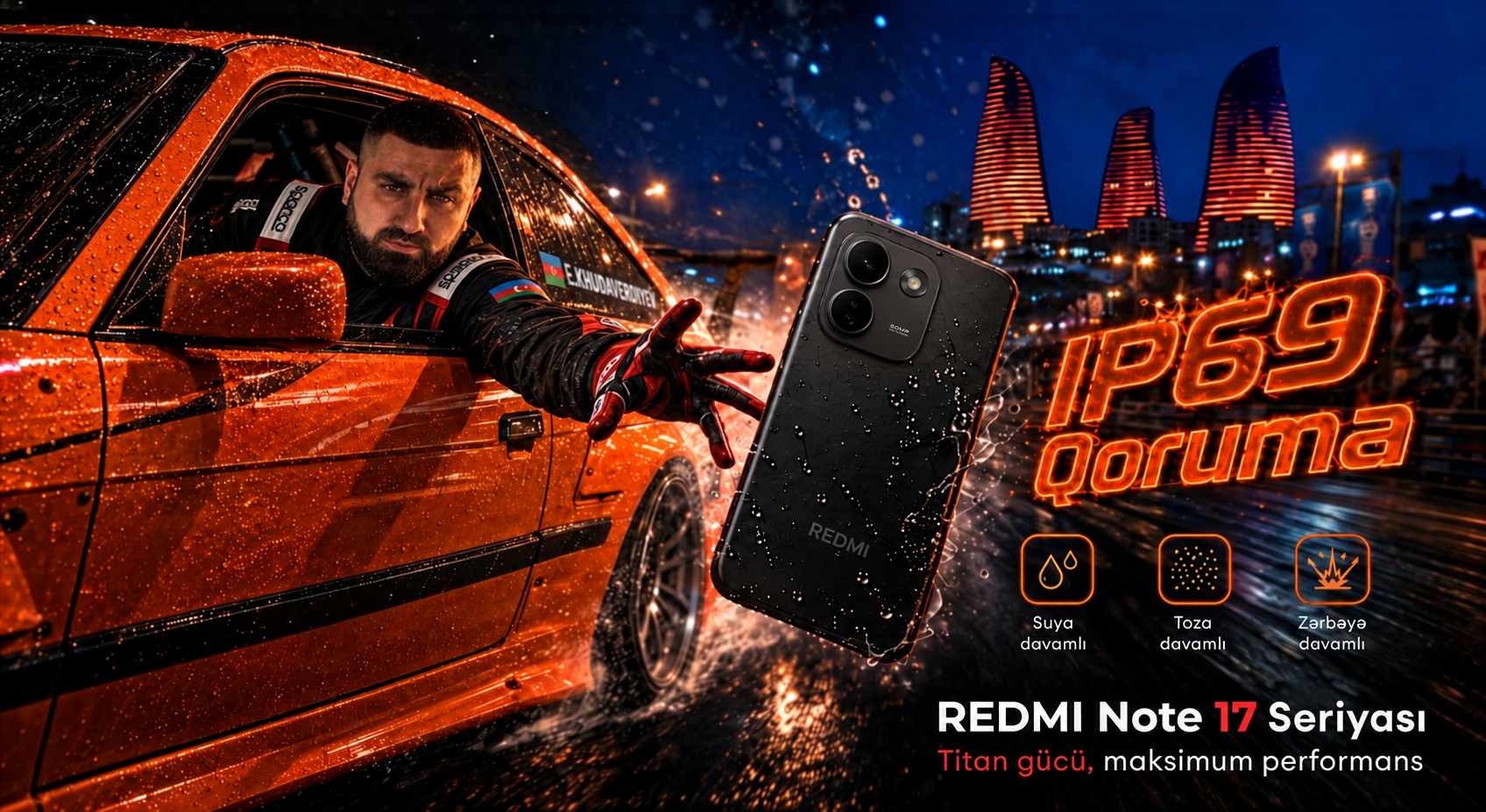 Сила Titan в движении: REDMI Note 17 Pro Max 5G на гоночном треке (ФОТО)