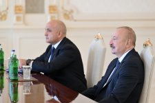 Президент Ильхам Алиев принял председателя и главного исполнительного директора компании Neuberger Berman (ФОТО)