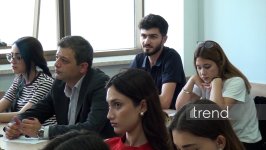 В рамках проекта «Baku Network» прошла встреча со студентами БГУ (ФОТО/ВИДЕО)