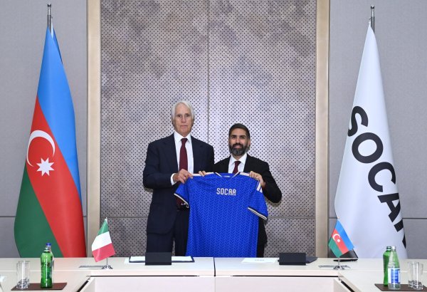 SOCAR станет глобальным энергетическим спонсором сборной Италии по футболу (ФОТО)