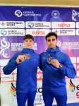 Азербайджанские акробаты завоевали золотые медали на чемпионате мира (ФОТО)