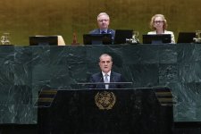 Джейхун Байрамов рассказал на Генассамблеи ООН о приоритетах Азербайджана на фоне глобальных вызовов (ФОТО)