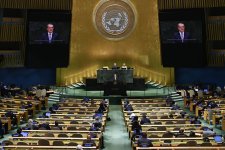 Джейхун Байрамов рассказал на Генассамблеи ООН о приоритетах Азербайджана на фоне глобальных вызовов (ФОТО)