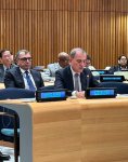 Джейхун Байрамов выступил на мероприятии по случаю пятилетия Глобальной инициативы развития (ФОТО)