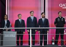 Состоялась церемония награждения на Гран-при Азербайджана "Формулы-1" (ФОТО)