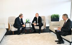 Президент Ильхам Алиев встретился с главой Международной федерации лыжного спорта и сноуборда (ФОТО/ВИДЕО)