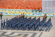 В Ашхабаде состоялся торжественный парад в честь 35-летия независимости Туркменистана (ФОТО)