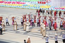 В Ашхабаде состоялся торжественный парад в честь 35-летия независимости Туркменистана (ФОТО)