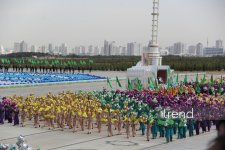 В Ашхабаде состоялся торжественный парад в честь 35-летия независимости Туркменистана (ФОТО)
