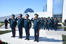 Представители государства и правительства посещают Парк Победы в Баку (ФОТО)