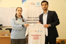 В Агдаме продолжаются тренинги по информированию о минной опасности (ФОТО)