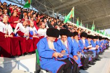 Ахалтекинский конь: золото пустыни и узоры ковра - традиции туркменских скачек (ФОТО)