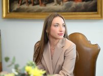 Лейла Алиева и Алена Алиева встретились с президентом губернаторства Государства-города Ватикан (ФОТО)
