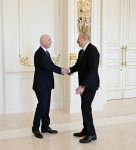 Президент Ильхам Алиев принял президента ФИФА (ФОТО/ВИДЕО)
