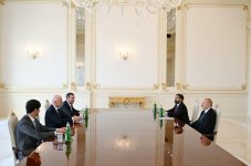 Президент Ильхам Алиев принял президента ФИФА (ФОТО/ВИДЕО)
