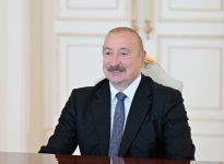 Президент Ильхам Алиев принял президента ФИФА (ФОТО/ВИДЕО)