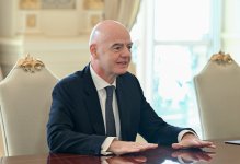 Президент Ильхам Алиев принял президента ФИФА (ФОТО/ВИДЕО)