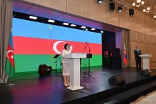 Сахиба Гафарова выступила с речью на мероприятии в Баку по случаю национального праздника Словакии (ФОТО)