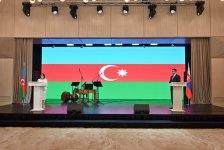 Сахиба Гафарова выступила с речью на мероприятии в Баку по случаю национального праздника Словакии (ФОТО)