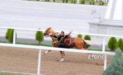 Кони, алабаи, свадьба и гости в спортивных костюмах - открытие Ахалтекинского комплекса Президента Туркменистана в Ашхабаде (ФОТО)