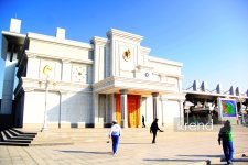 Кони, алабаи, свадьба и гости в спортивных костюмах - открытие Ахалтекинского комплекса Президента Туркменистана в Ашхабаде (ФОТО)