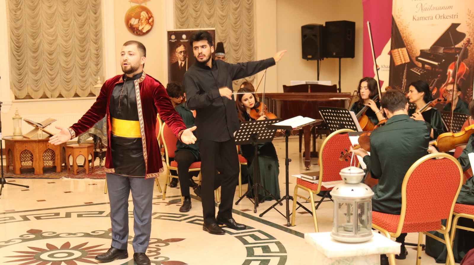 МЕМİМ представил "Жемчужины искусства" в университете "Хазар" (ФОТО)
