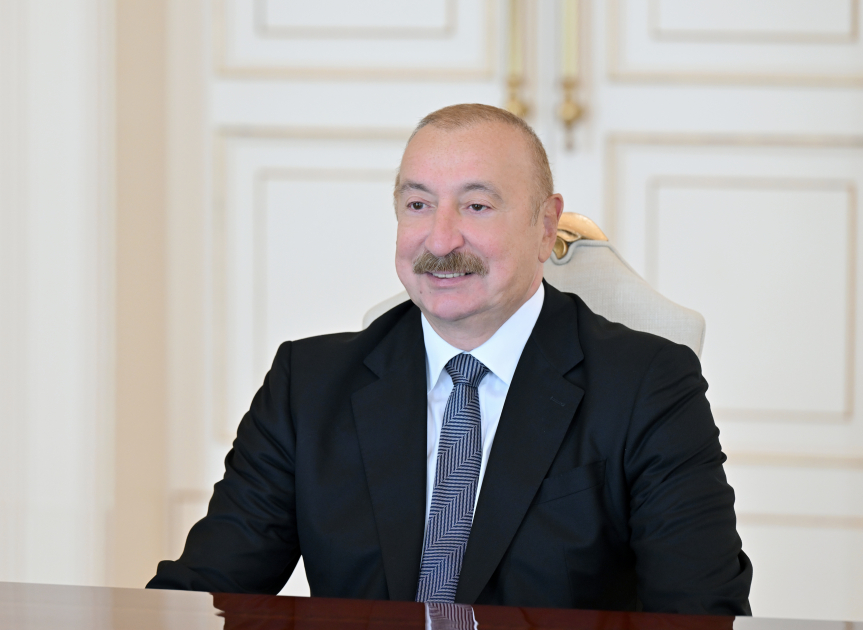 Президент Ильхам Алиев принял президента ФИФА (ФОТО/ВИДЕО)