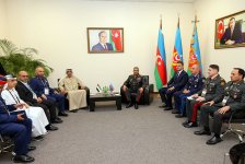 Закир Гасанов обсудил с госминистром ОАЭ развитие военного сотрудничества (ФОТО)
