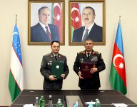 Министры обороны Азербайджана и Узбекистана подписали план военного сотрудничества на 2027 год (ФОТО)