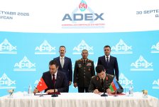 Подписаны соглашения о сотрудничестве между минобороны Азербайджана и турецкими компаниями (ФОТО)