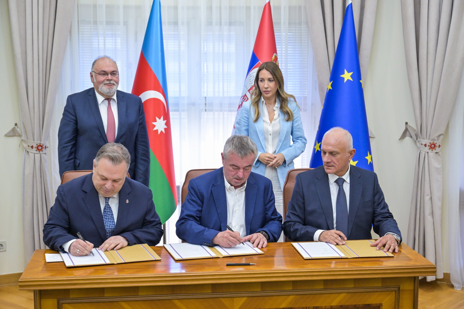 SOCAR об акционерном соглашении по газовой электростанции в Сербии (ФОТО)