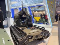 Азербайджан впервые представил на ADEX 2026 беспилотные наземные роботы и вооруженные роботизированные платформы (ФОТО)