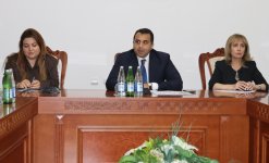 В Ханкенди состоялось очередное заседание Рабочей группы по коммуникациям (ФОТО)
