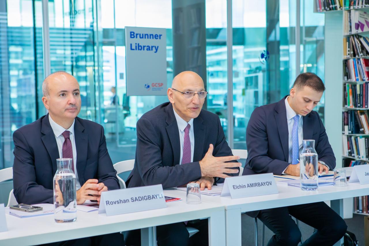 Азербайджан и GCSP обсудили продолжение сотрудничества в сфере исследований и образования (ФОТО)
