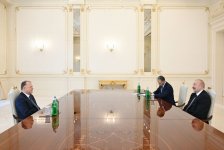 Президент Ильхам Алиев принял президента Международной федерации дзюдо (ФОТО)