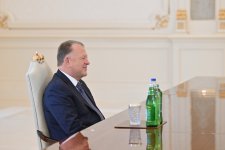 Президент Ильхам Алиев принял президента Международной федерации дзюдо (ФОТО)