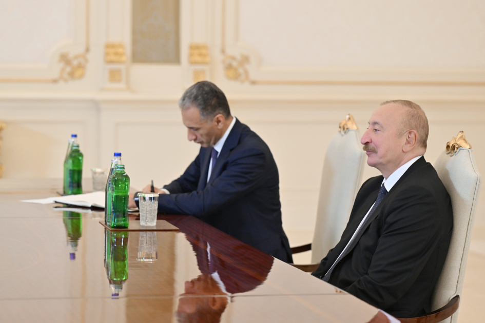 Президент Ильхам Алиев принял президента Международной федерации дзюдо (ФОТО)