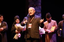 Театральное искусство Казахстана представили в Шеки - размышление о человеческом достоинстве и свободе личности (ФОТО)