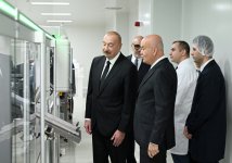 Президент Ильхам Алиев принял участие в открытии предприятия по производству лекарственных препаратов в Пираллахинском промышленном парке (ФОТО)